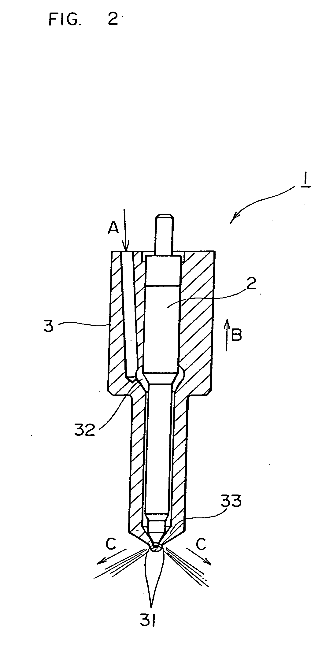 Fuel injection nozzle for dme fuel, and diesel engine including the fuel injection nozzle for dme fuel