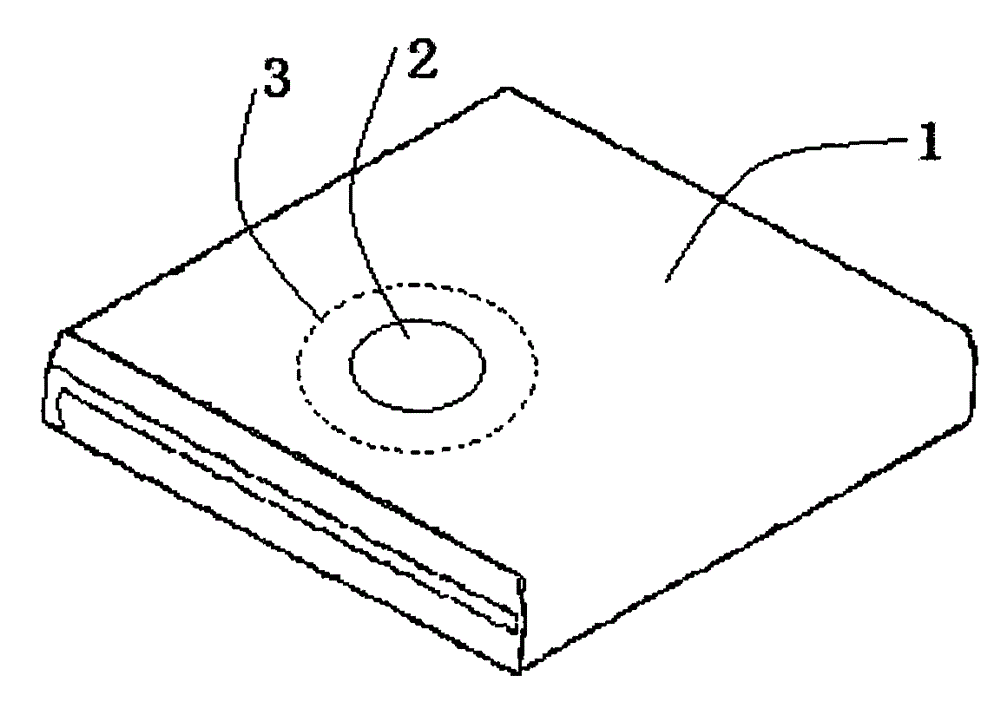 Medical dressing with sensor system and fixing mode for sensor system of medical dressing