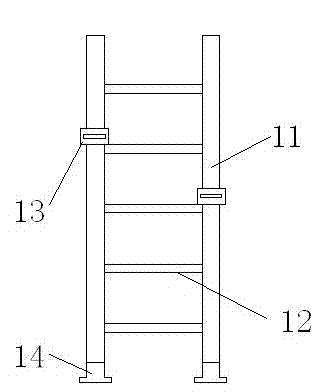 Antiskid ladder