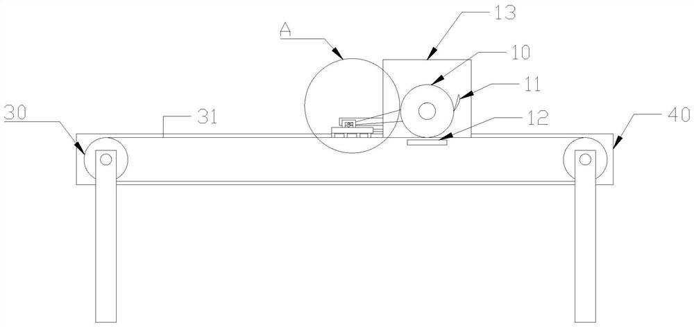 Aluminum-plastic fragment grinding and separating device and method