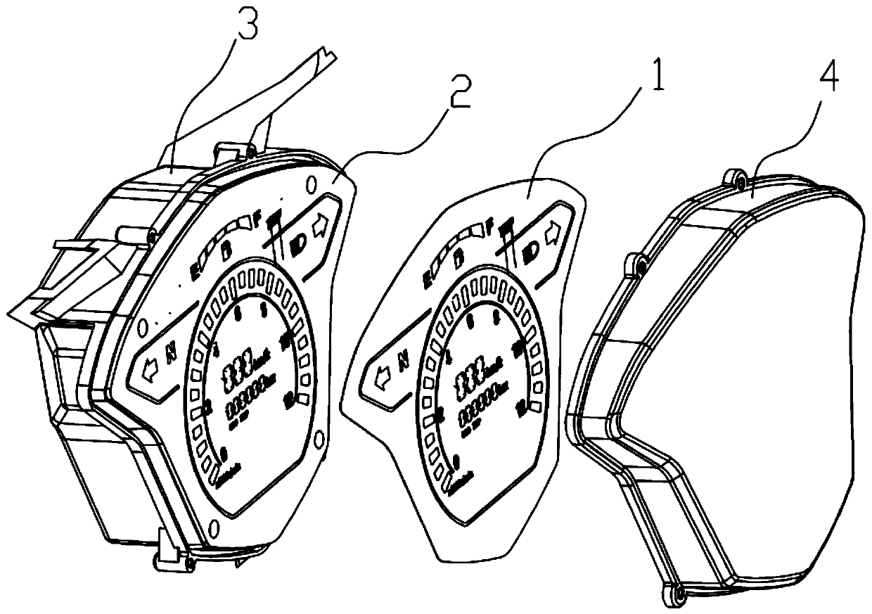 Instrument membrane and vehicle instrument