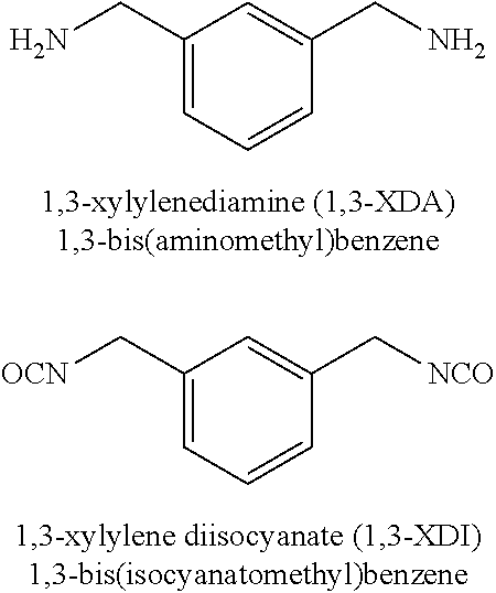 Method for producing xylylene diisocyanates in the gaseous phase
