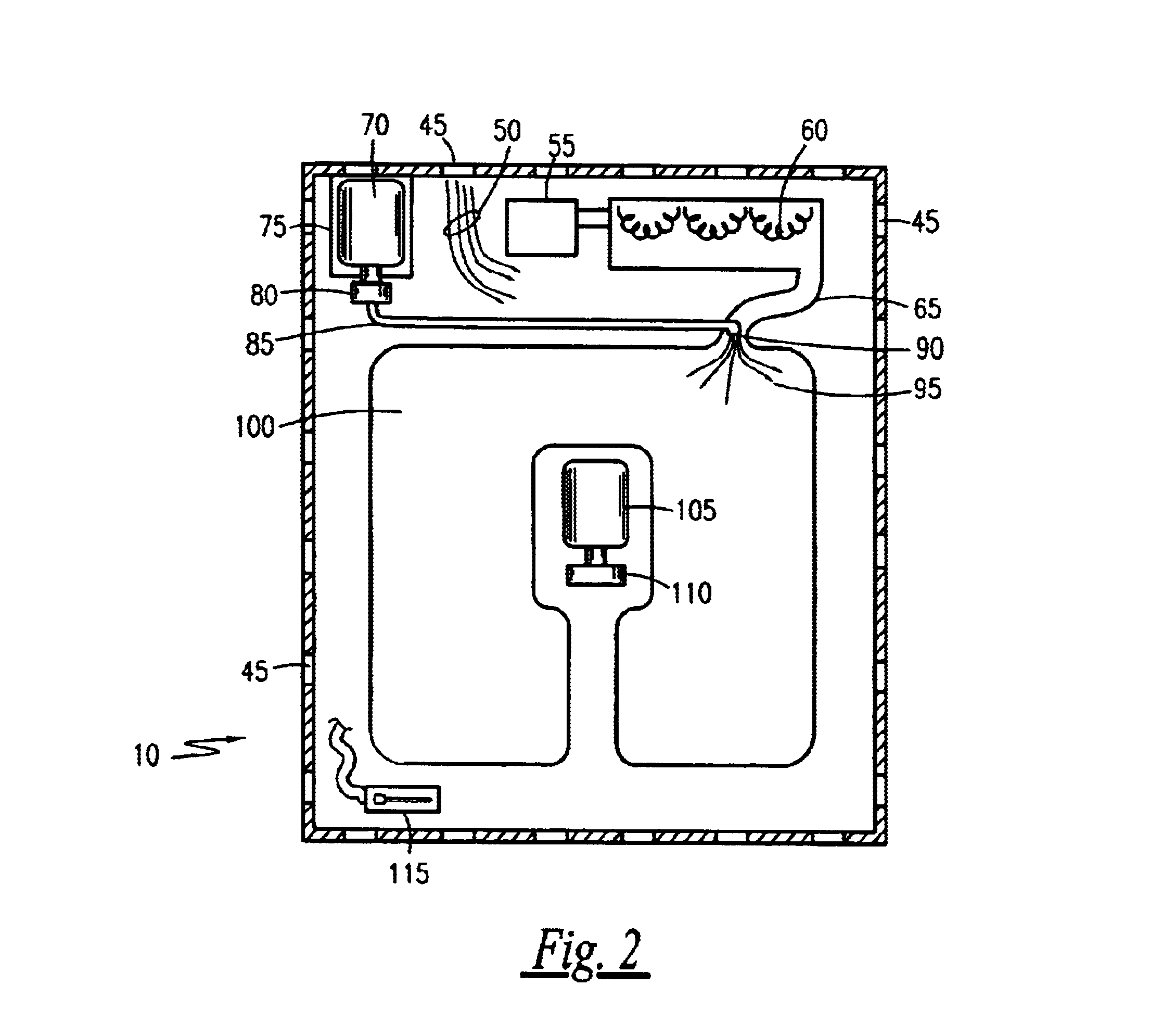 Dryer and atomized medicinal liquid apparatus for feet with shoe drying attachment