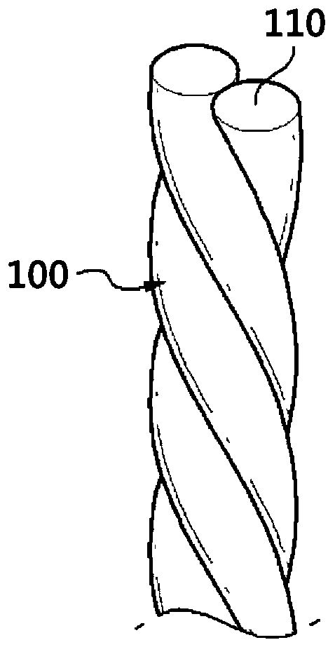 Method for manufacturing gold thread with no drawing-induced inconsistency, and gold thread manufactured by same