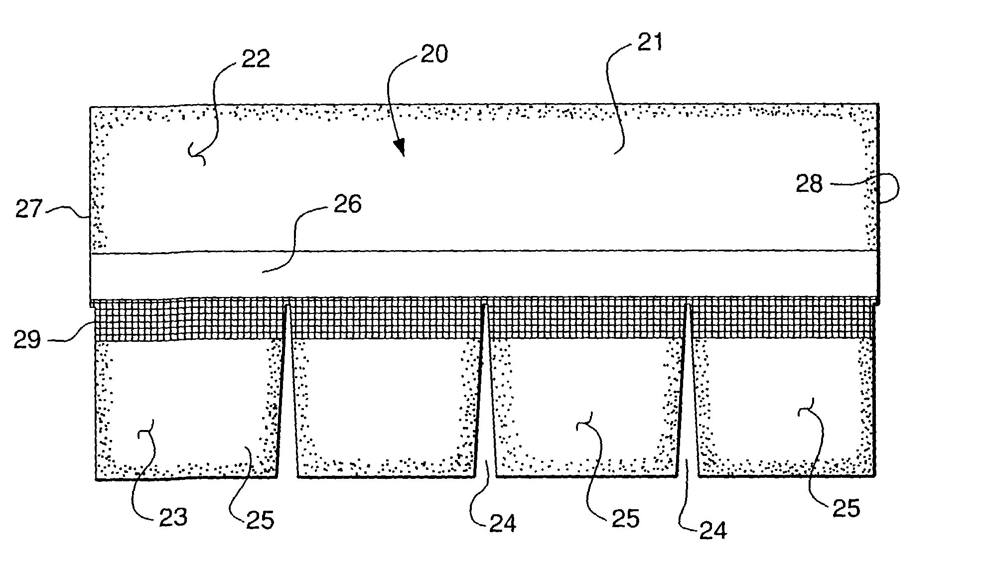 Shingle with improved blow-off resistance