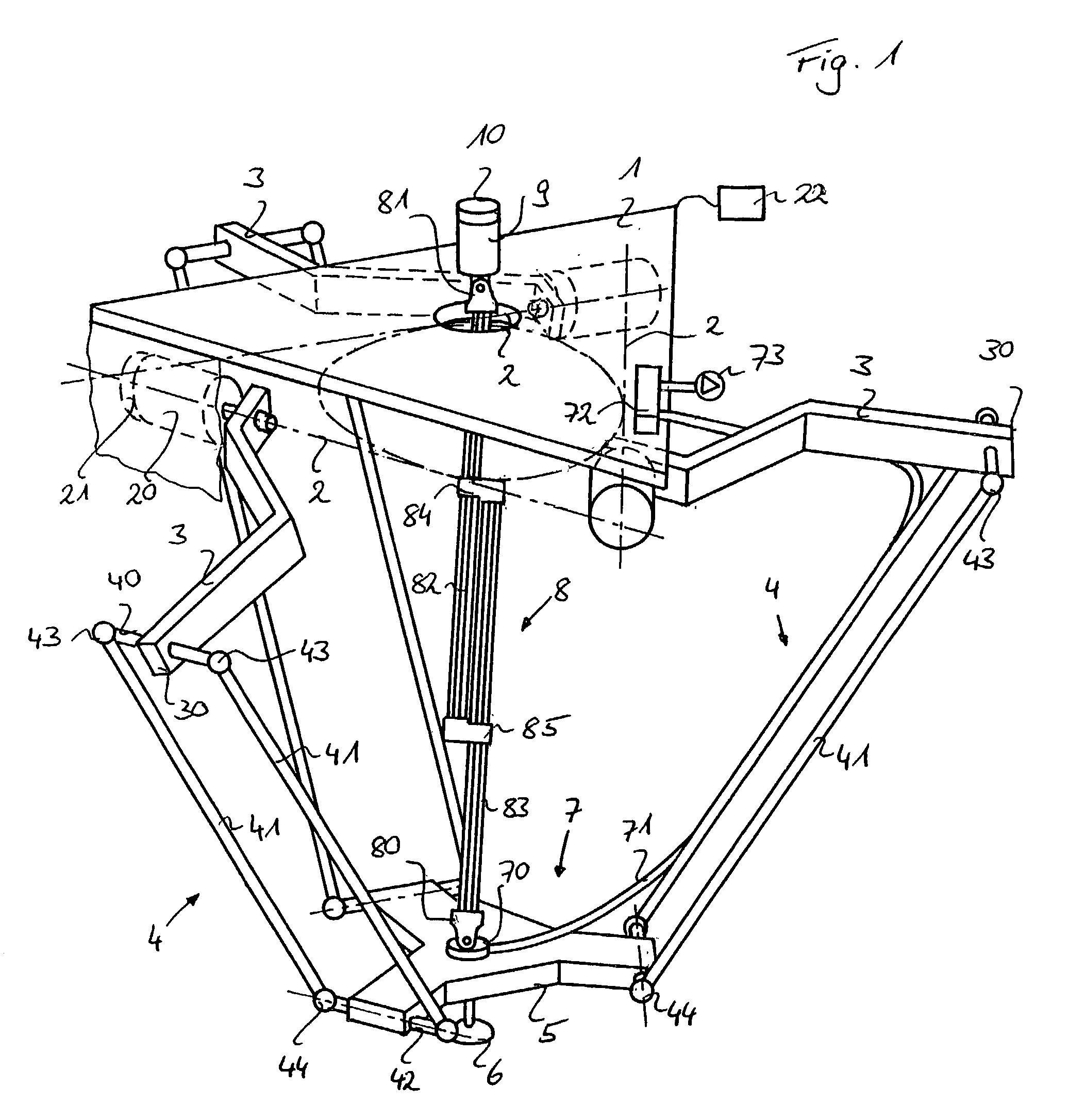 Device for transmitting torques