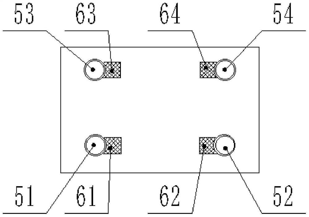 Fixed-point surveying and mapping device for engineering surveying and mapping