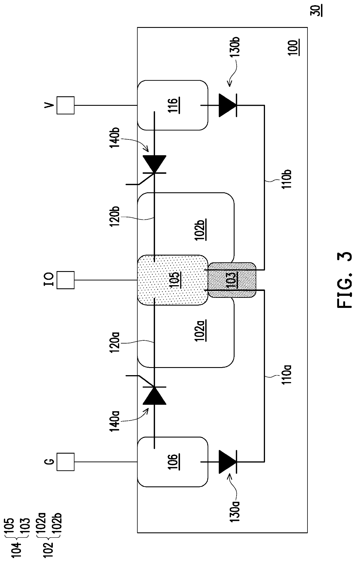 Semiconductor device with diode and silicon controlled rectifier (SCR)