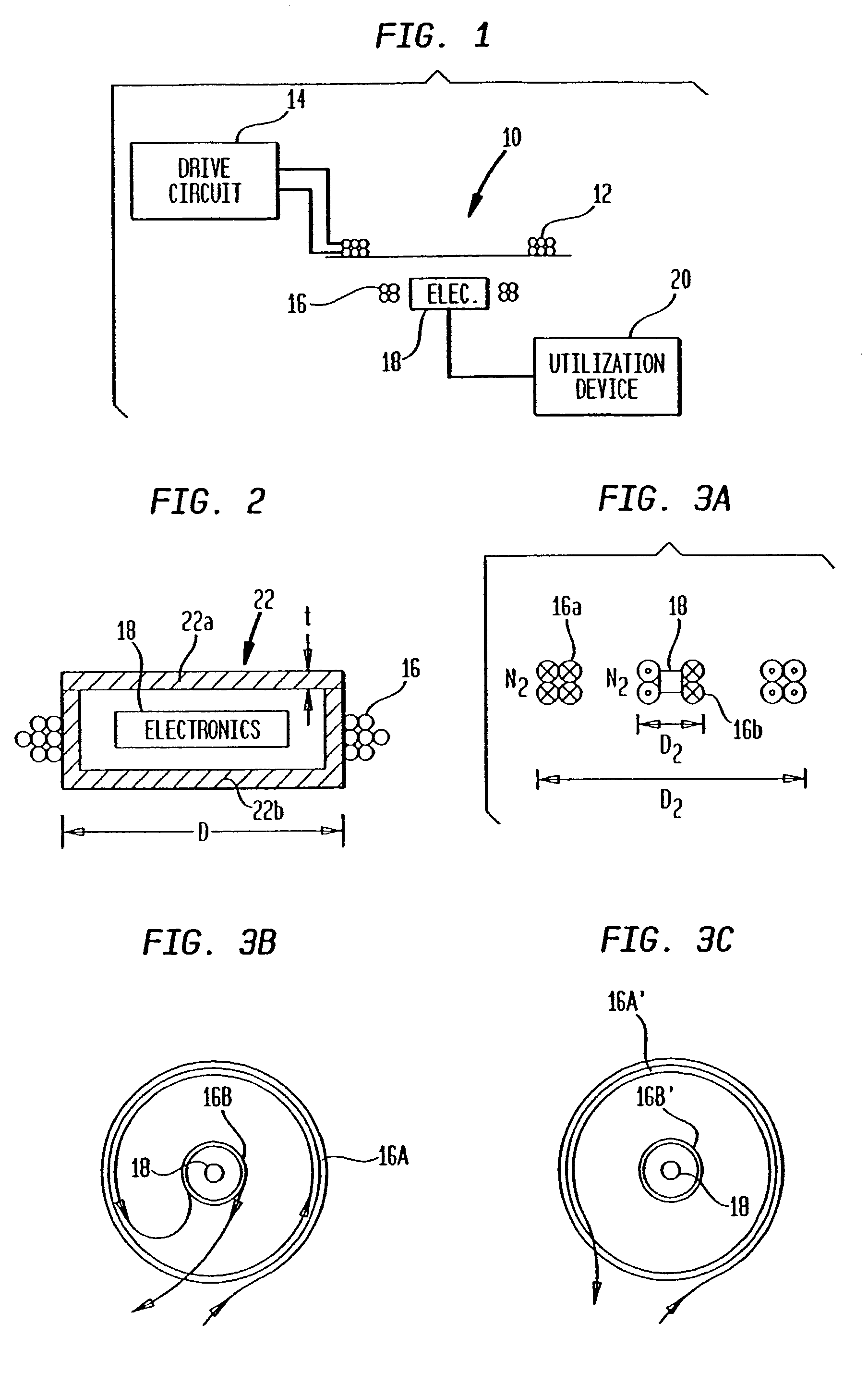 Transcutaneous energy transfer module with integrated conversion circuitry
