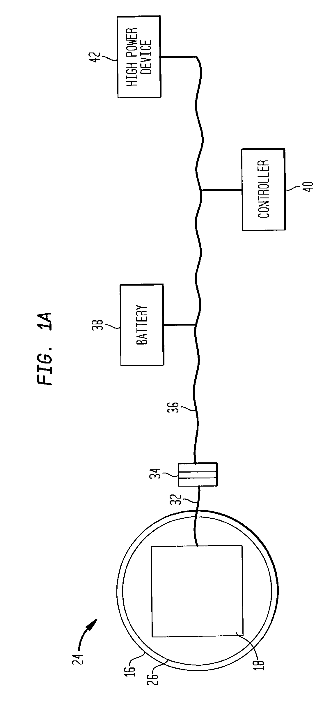 Transcutaneous energy transfer module with integrated conversion circuitry