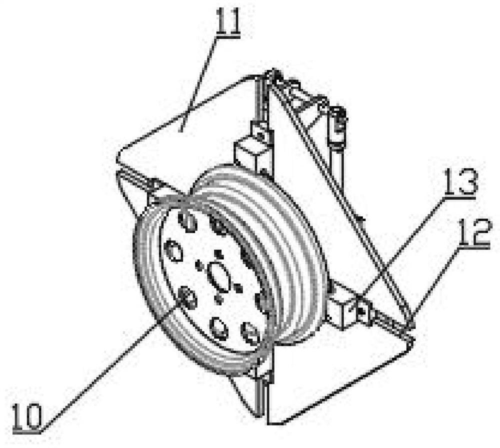 Protective forklift wheel transfer device