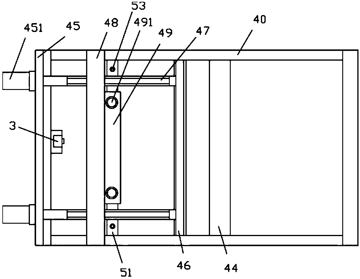 A printing and dyeing water liquid degreasing and filtering device