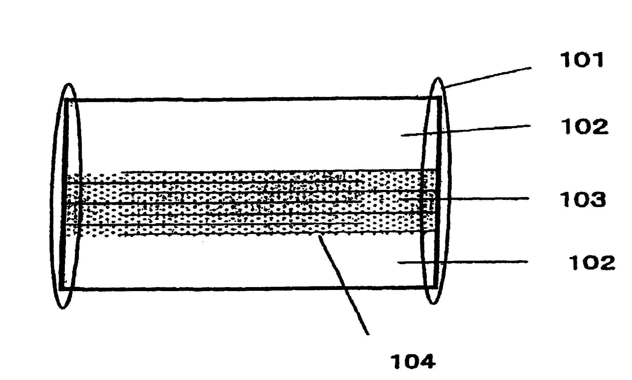 Conductive pattern incorporated in a multilayered substrate, multilayered substrate incorporating a conductive pattern, and a method of fabricating a multilayered substrate