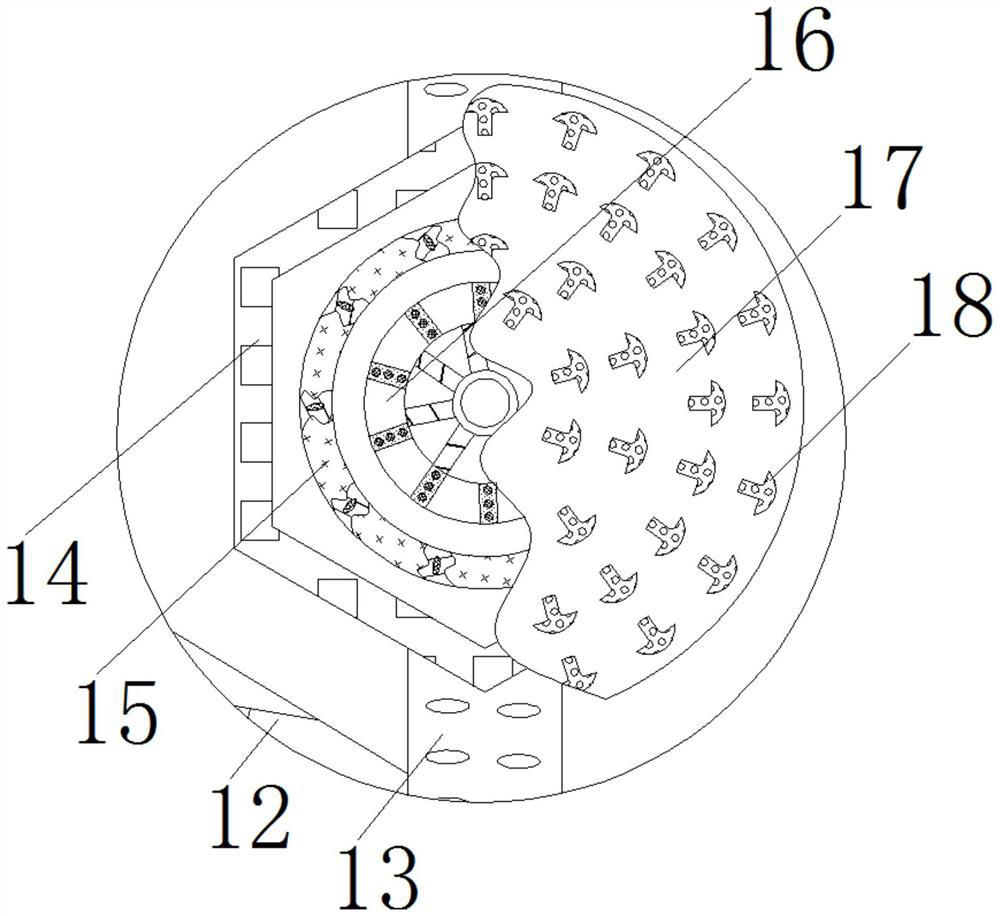 Automatic crushing full-load alarm integrated device for traditional Chinese medicinal material processing