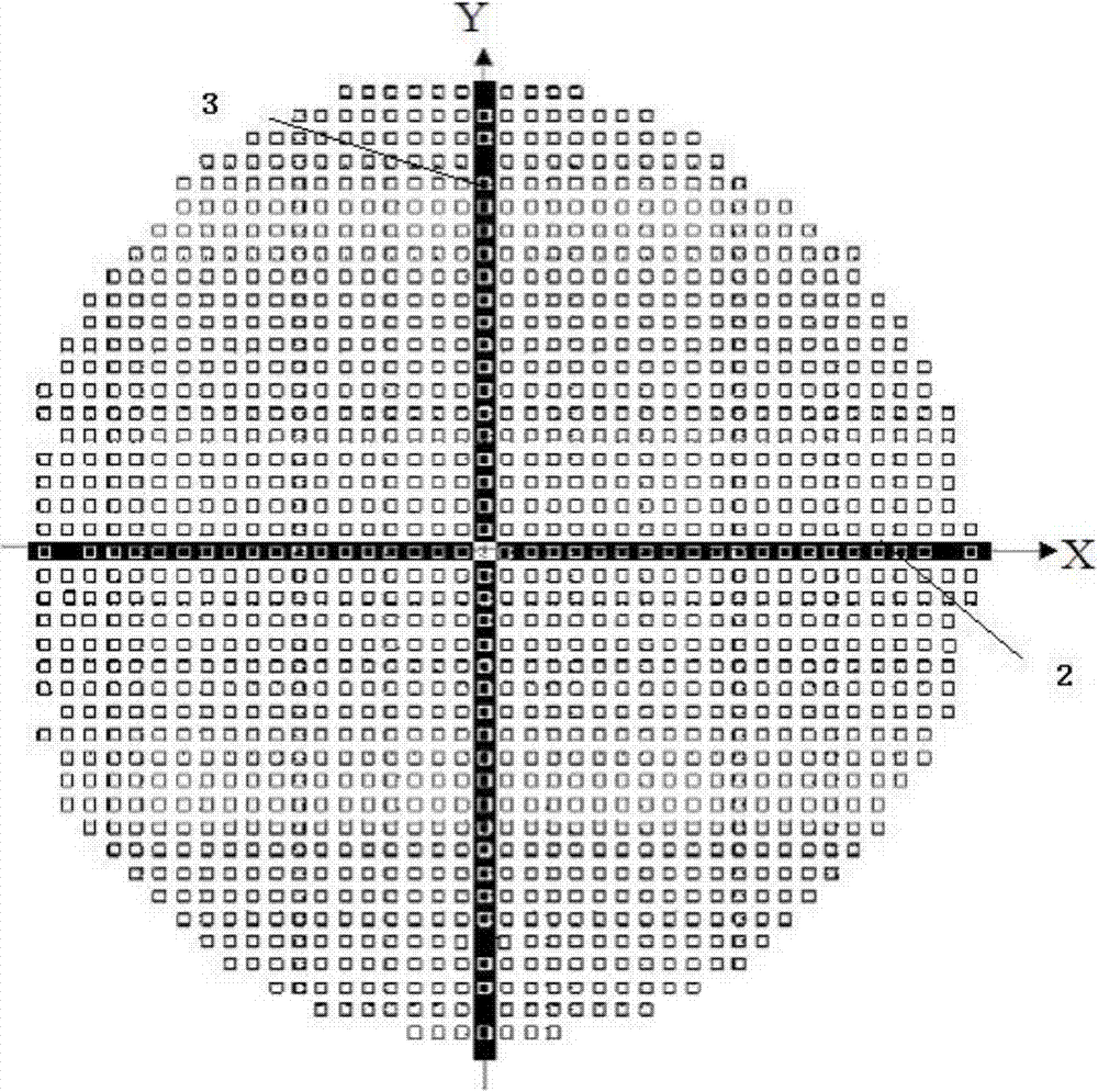 Method for manufacturing integrated photolithography plate and method for sorting LED chip grains