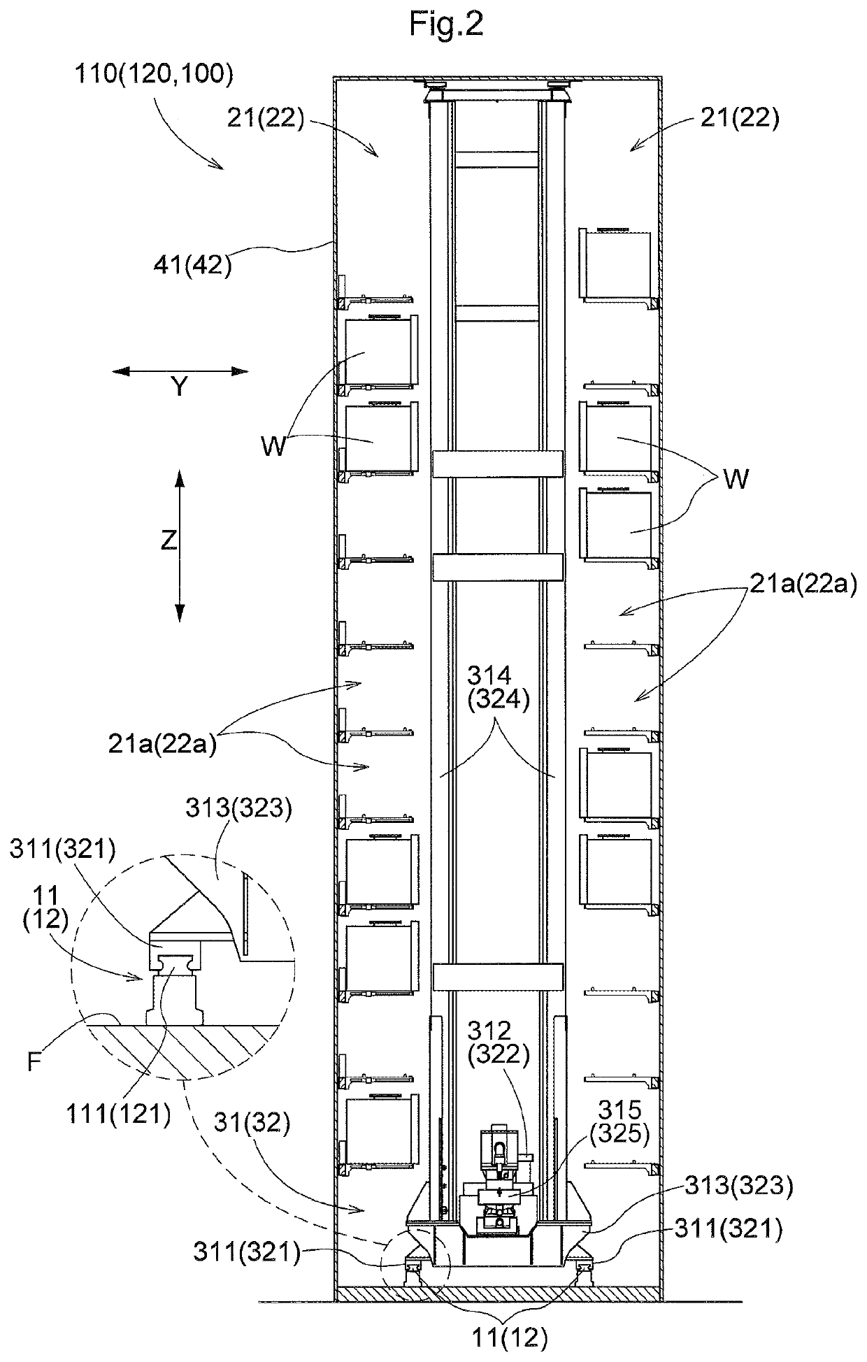 Article storage facility