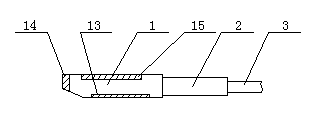 Novel telescopic fork