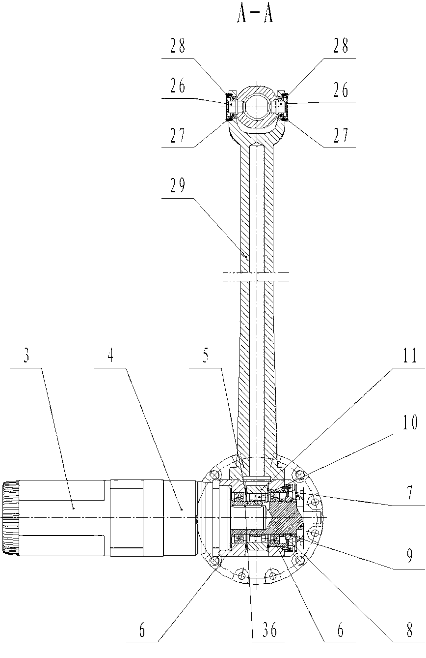 Device for wind tunnel dynamic derivative pitch vibration test