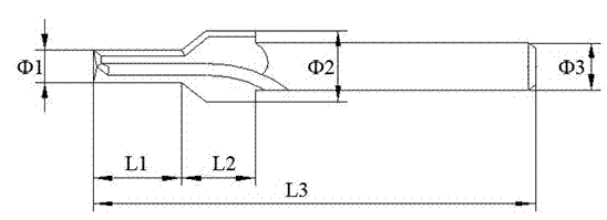 One-time heat treatment method of integral high-speed steel cutter