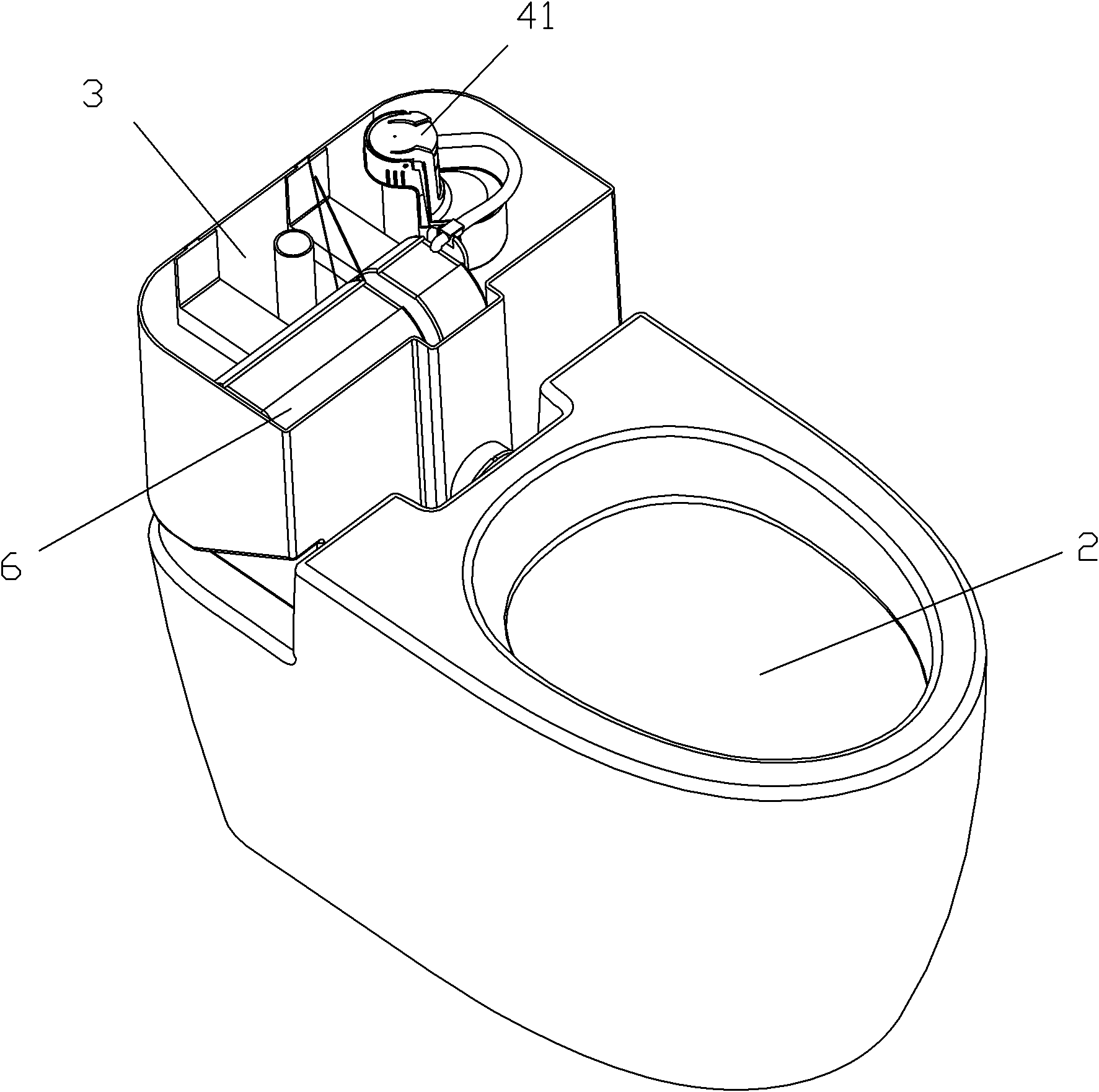 Scouring mechanism for water-flushing closestool - Eureka | Patsnap