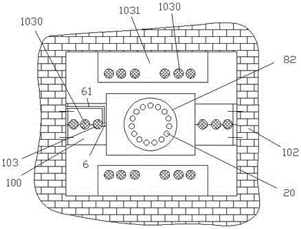 Cooling device assembly used for electricity well in building and equipped with electronic controller and filter screen