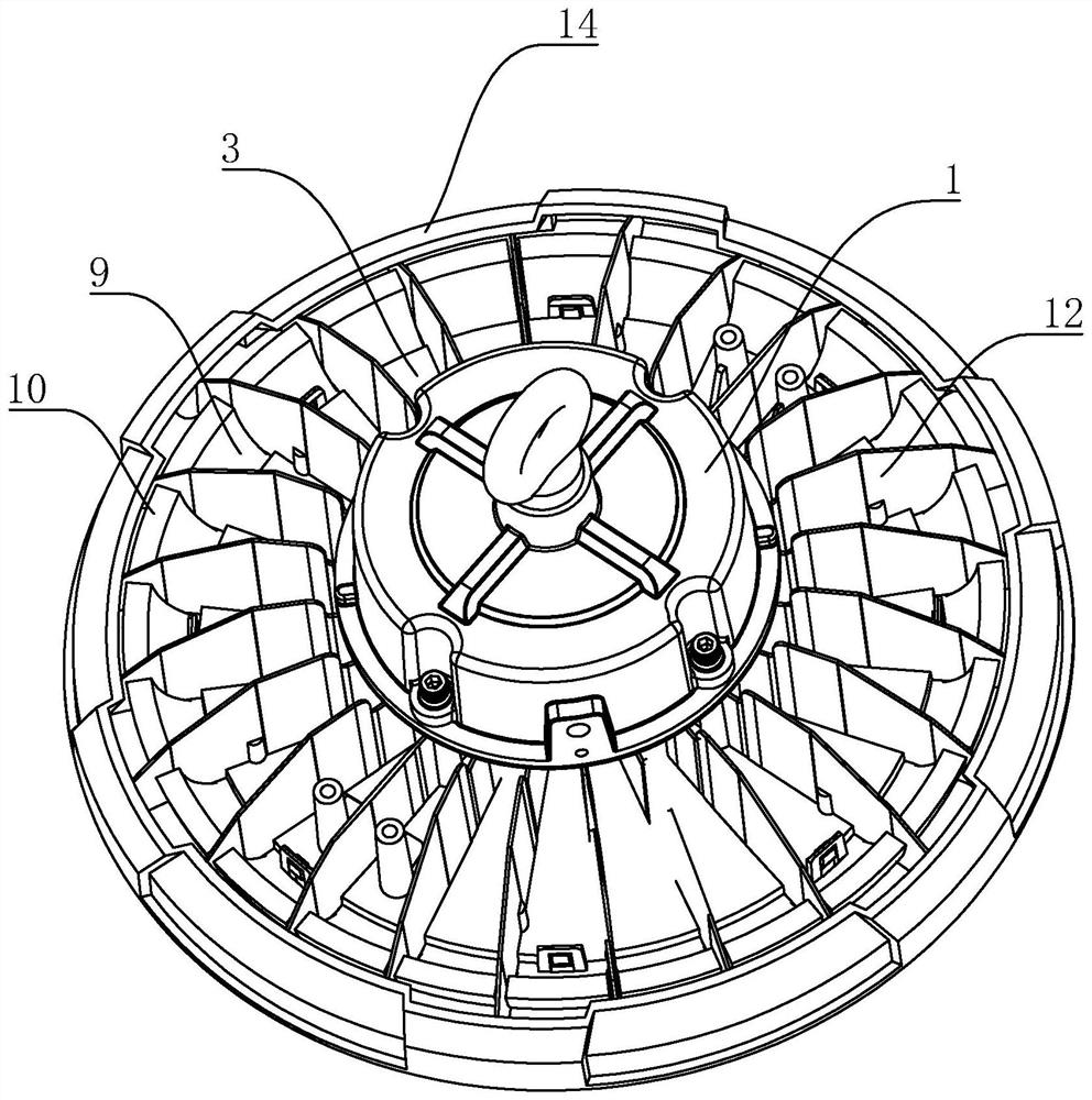 Lighting equipment capable of lighting upwards