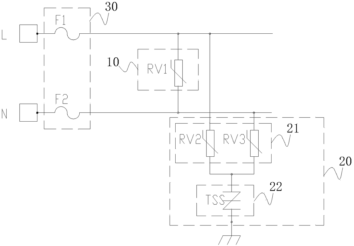 Surge protection circuit