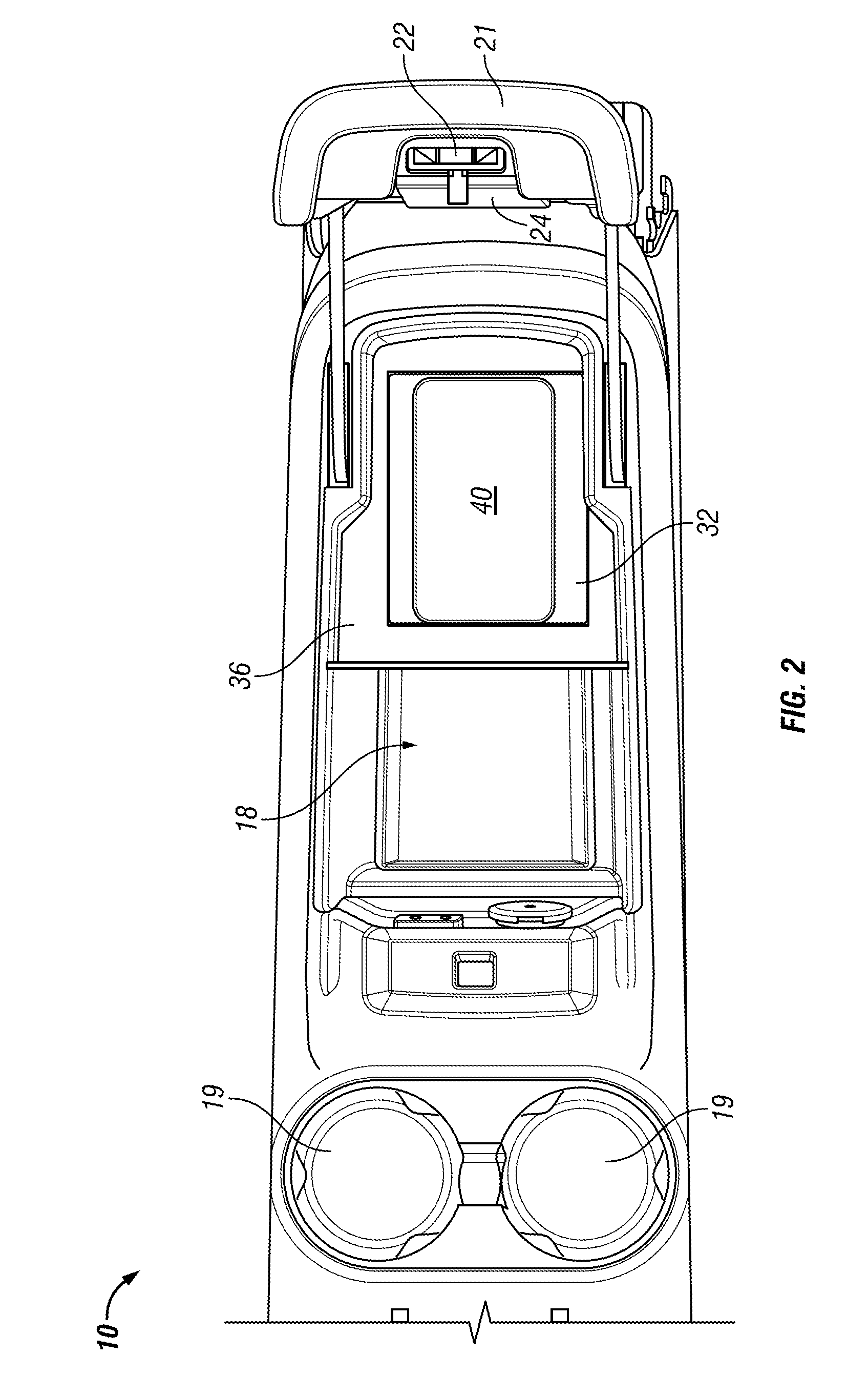 Wireless battery charging apparatus mounted in a vehcle designed to reduce electromagnetic interference