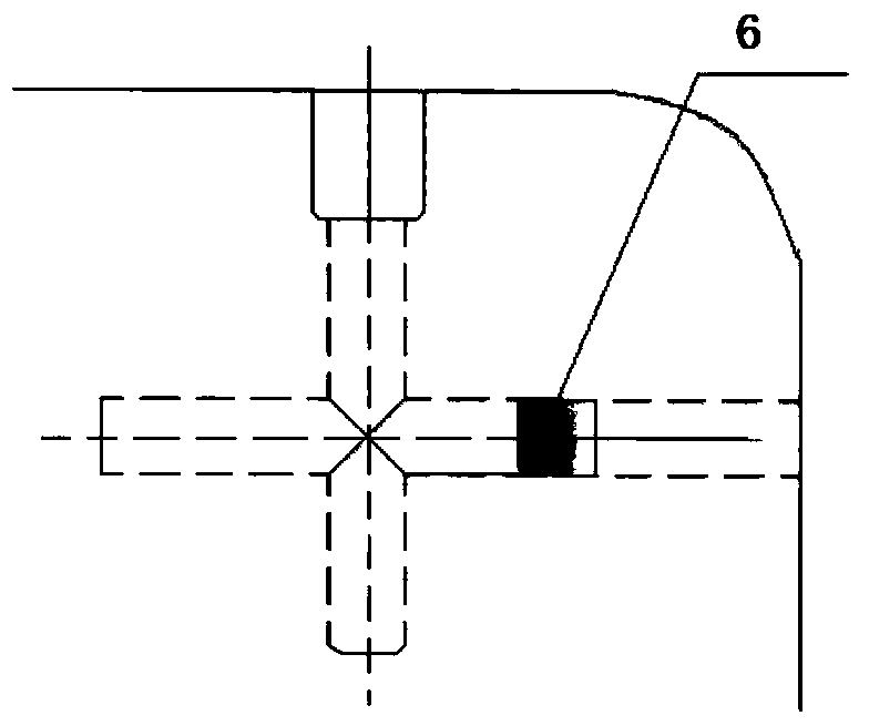 Stopcock for injection mould