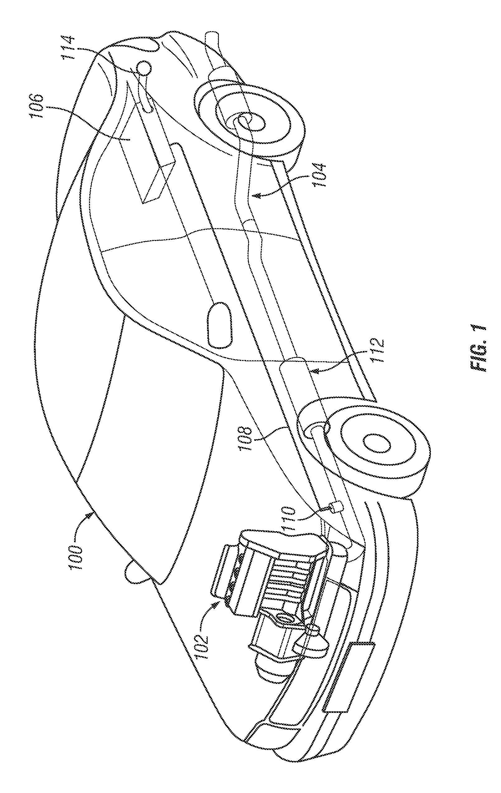 Emission control system for a vehicle