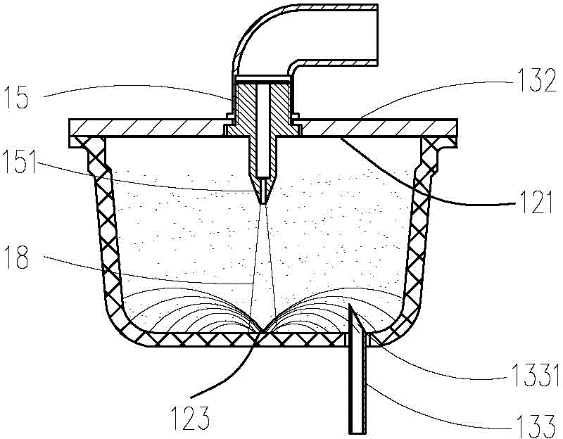 Bean powder material package, method and device for manufacturing soyabean milk