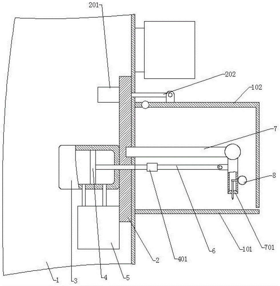 Turning tool setting device