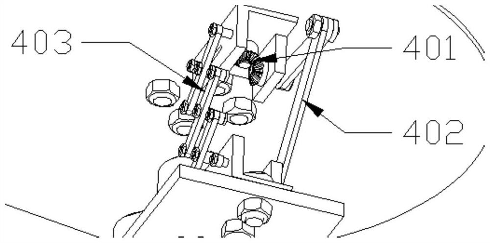 Automated moxibustion head capable of achieving spatial focusing