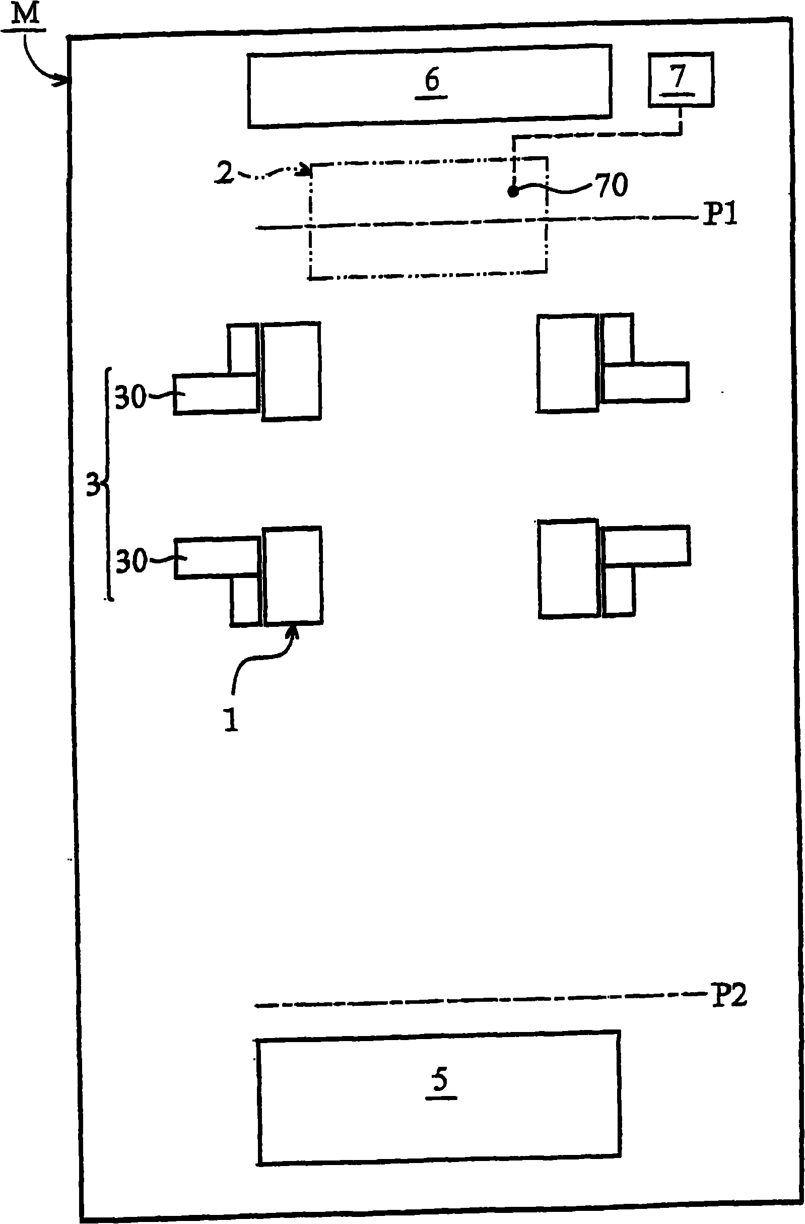Separation device and separation method thereof