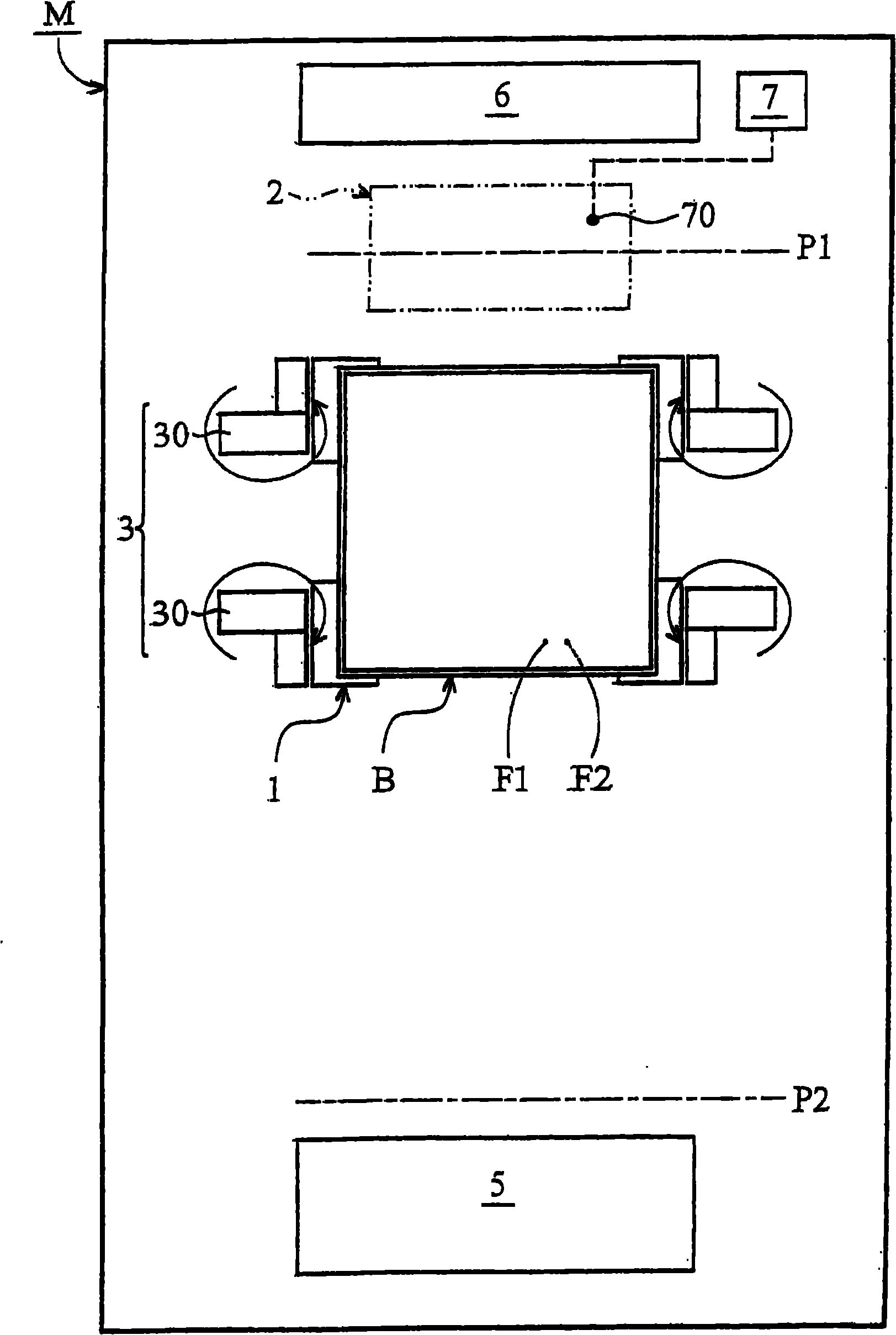 Separation device and separation method thereof