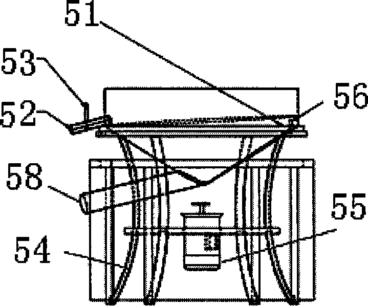 Automatic production apparatus for grinding powder paint