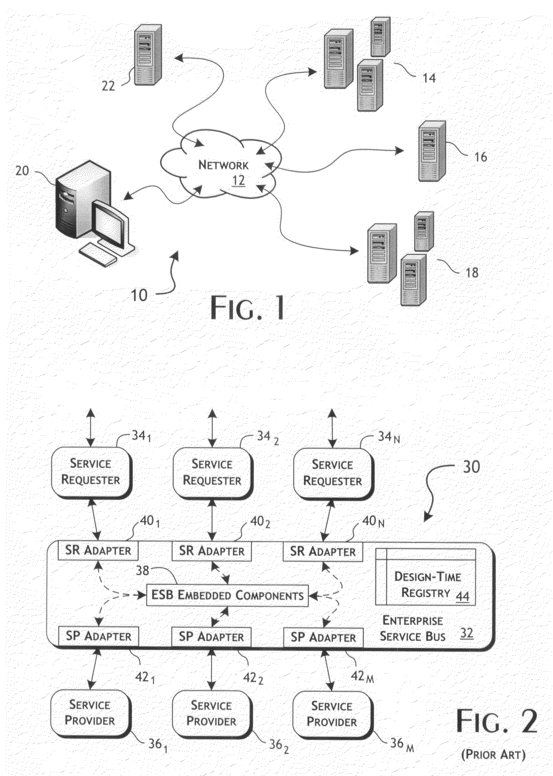 Dynamic service-oriented architecture system configuration and proxy object generation server architecture and methods