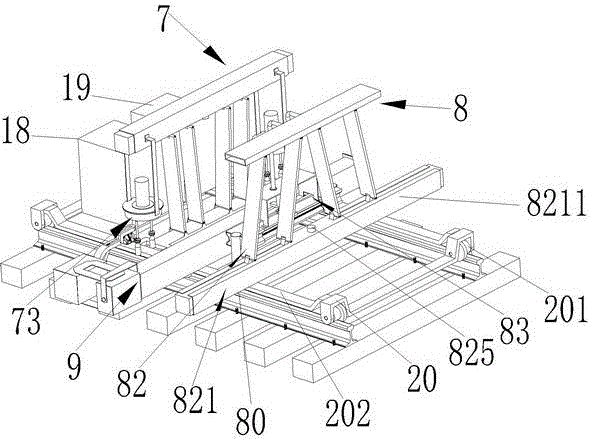 Sleeper replacement device based on mechanical-electrical-hydraulic integration