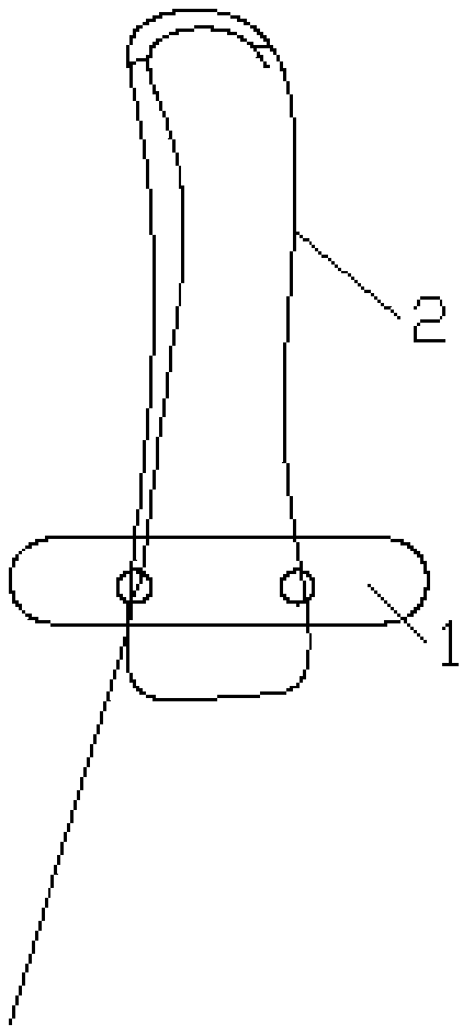 Cruciate ligament repairing structure and method