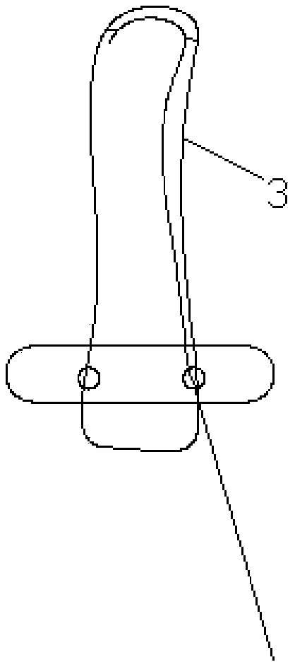 Cruciate ligament repairing structure and method