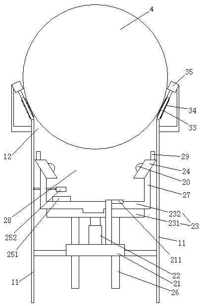 Deviation-correctable flat-belt side-supporting optical fiber tray conveying mechanism and optical fiber tray conveying method