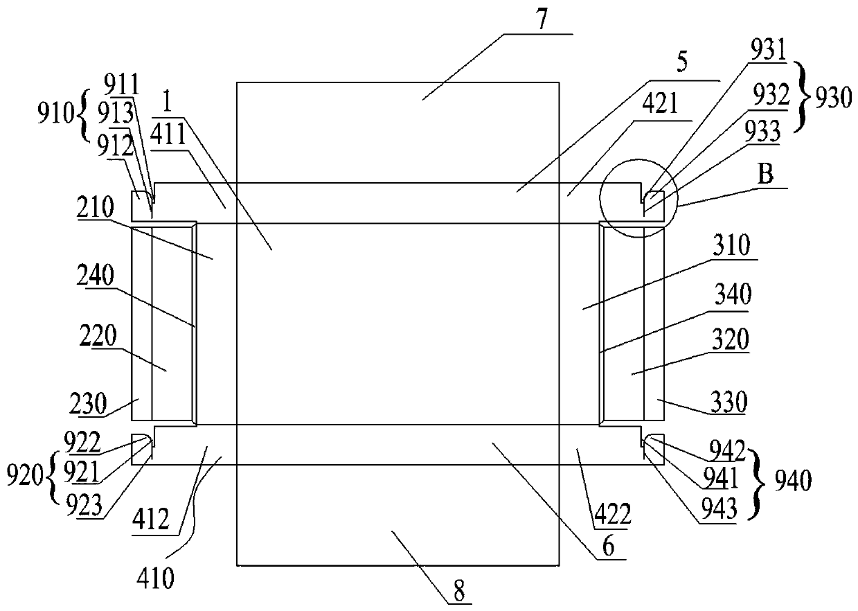 Side wing hook joint type load bearing paper package