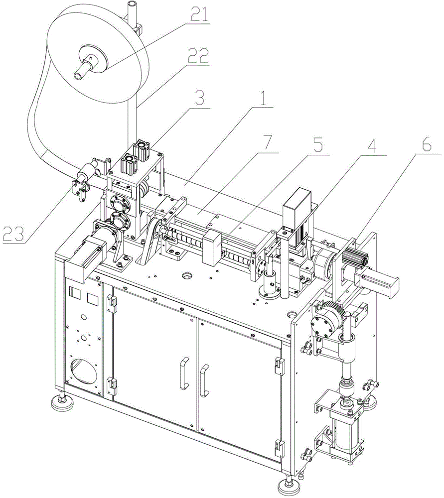 Insulation paper inserting machine for motor stator