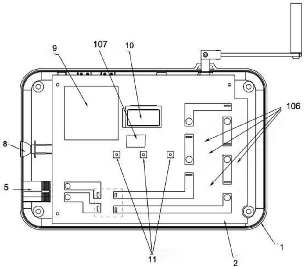 Vehicle emergency starting device with hand-operated power generation function