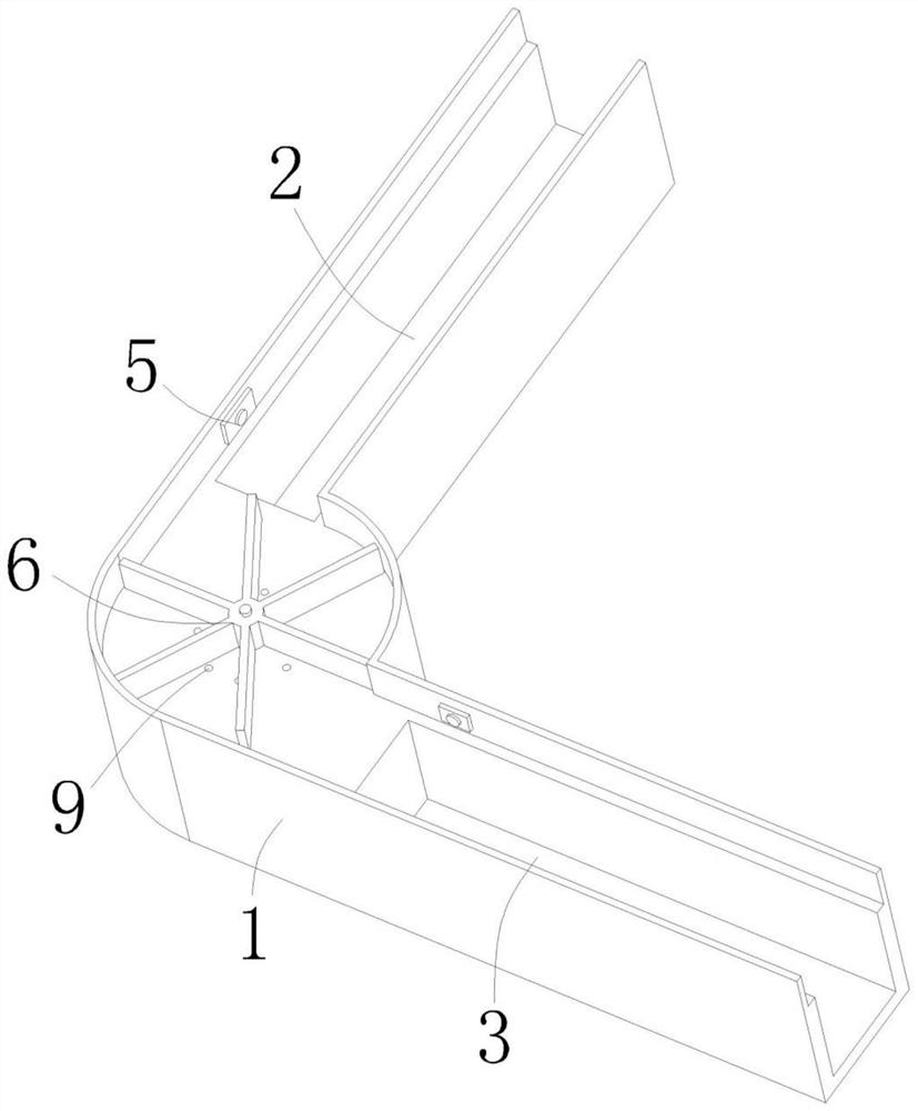 E-commerce goods sorting and transferring device