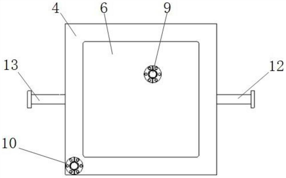 High-energy light beam energy collecting device in vacuum environment