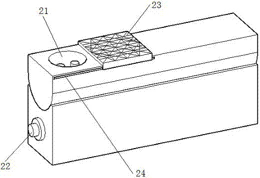 Vehicle-mounted road safety warning device