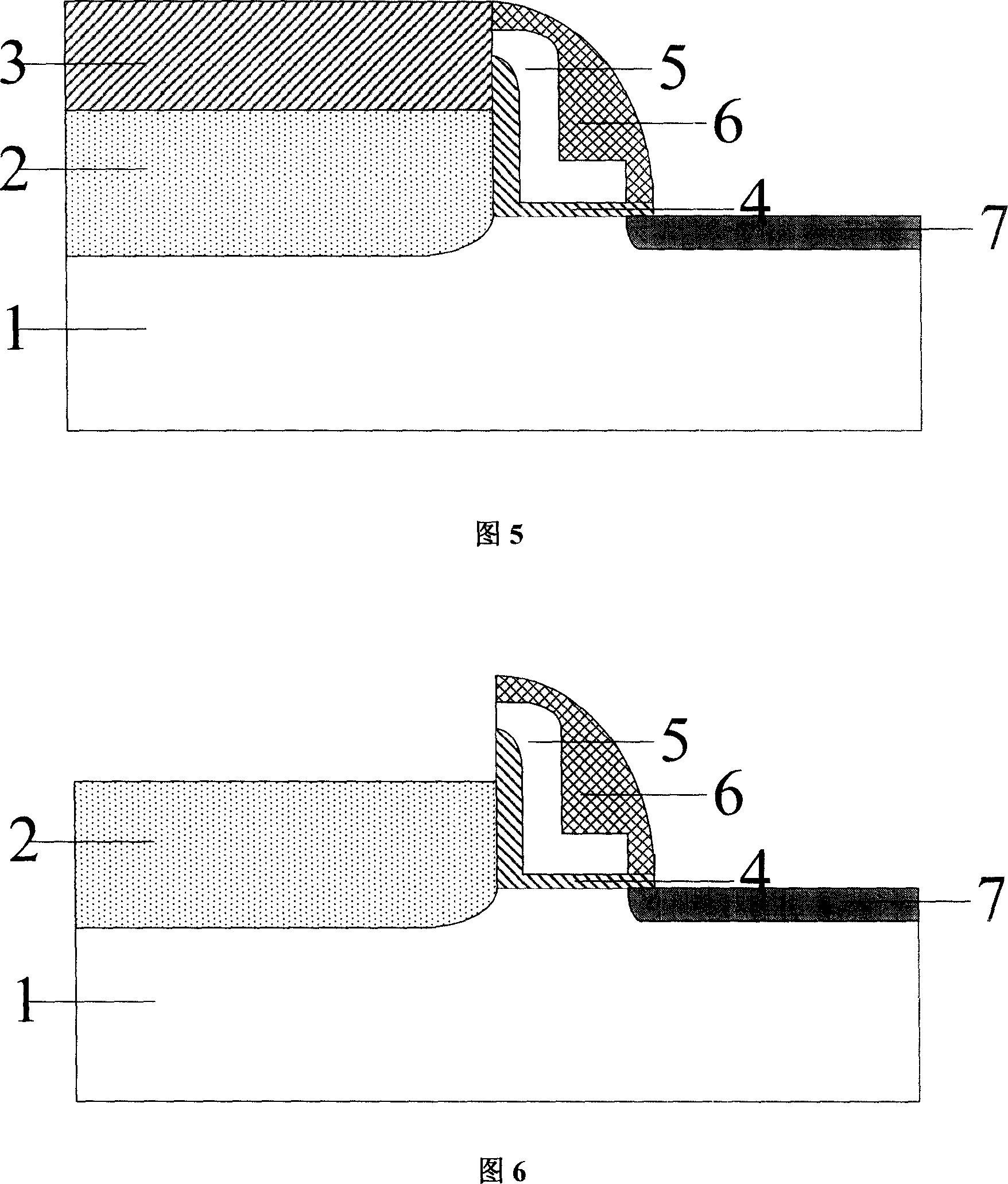 A MOS resistor and its manufacture method