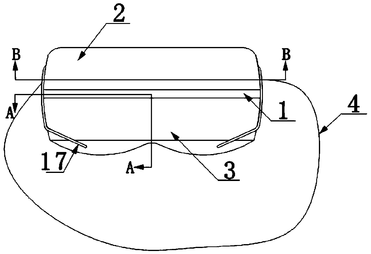 Eye atomization device with massage function and capable of generating negative oxygen ions