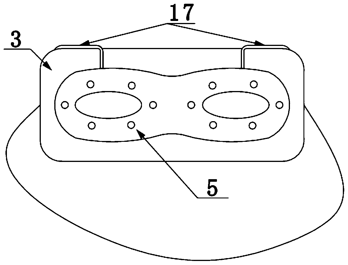 Eye atomization device with massage function and capable of generating negative oxygen ions